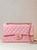 Chanel A01112 Flap Classic 11.12 Handbag Lambskin & Gold-Tone Metal Cherry Blossom Pink