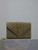 YSL 600195 Envelope Small In Quilted Dark Green Suede Leather