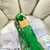 Chanel AS4922 Small Hobo Shiny Lambskin & Gold-Tone Metal Green