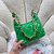 Chanel AS4922 Small Hobo Shiny Lambskin & Gold-Tone Metal Green