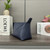 Loewe 052403 Shiny Calf Leather Toiletry Bag from Puzzle Fold Navy Blue