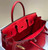Hermes Birkin Tote Bag Togo Leather 28601 Red