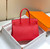 Hermes Birkin Tote Bag Togo Leather 28601 Red