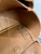 Prada 1BA349 Mini Suede leather handbag Brown Gold
