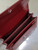 YSL 442906 SUNSET MEDIUM IN Wine Red SMOOTH LEATHER