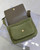 YSL 633151 Niki Baby Chain Bag Suede leather Green