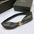 Chanel polished CC brass buckle Sheepskin elastic belt AA0936