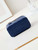 Chanel AP3940 Clutch With Chain Lambskin Vanity Box bag with Enamel buckle Blue
