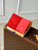 LV M12219 Louis Vuitton Passport Cover Candy Red