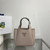 Prada 1BA349 Mini leather handbag Nude Silver