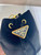 Prada 1NR016 Velvet mini pouch Black
