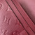 Louis Vuitton LV M82257 Sarah Wallet Monogram Empreinte Leather Wine Red