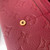 Louis Vuitton LV M82257 Sarah Wallet Monogram Empreinte Leather Wine Red