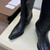 Celine Women Shoes New Punk Style Iron-Toe Motorcycle Boots CE10016