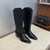 Celine Women Shoes New Punk Style Iron-Toe Motorcycle Boots CE10016