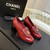 Chanel G46692 Women Shoes Moccasins Lambskin C93705