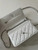 Chanel AP4241 Classic Wallet On Chain Grained Shiny Calfskin White