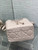 Dior Medium D-Motion Bag M2852 Pink Macrocannage Lambskin