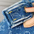 LV M14633 Louis Vuitton OnTheGo PM Bag Denim Blue