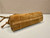 Prada 1BA426 Medium suede handbag Cinnamon