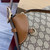Gucci 815216 GG Emblem medium shoulder bag Beige and Brown
