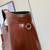 Gucci Giglio Large tote bag 853971  dark brown leather
