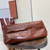Gucci Giglio Large tote bag 853971  dark brown leather