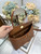 Dior M0737 Cigale top handle bag Brown