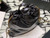 CHANEL AS3313 22 Backpack Shiny Calfskin Gold Black