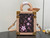 LV M10079 Louis Vuitton Camera Box Handbag Monogram Canvas Pink