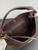 Chanel 26C A99103 Hobo Suede Calfskin & Gold-Tone Metal Brown