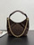Chanel 26C A99103 Hobo Suede Calfskin & Gold-Tone Metal Brown
