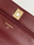 Chanel AP4323 Wallet On Chain Lambskin Diamanté Gold Wine Red