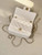 Chanel Mini Flap Shiny Lambskin & Gold-Tone Metal AS5758 White