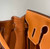 Hermes Birkin Tote Bag Togo Leather 28602 Orange Silver