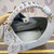LV M12093 Louis Vuitton Carmel Handbag Brume Gray