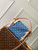 Louis Vuitton LV M27450 Side Trunk MM Bag Denim Blue