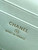 Chanel AP4936 Vanity with Chain Grained Shiny Calfskin & Gold-Tone Meta Green