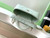 Chanel AP4936 Vanity with Chain Grained Shiny Calfskin & Gold-Tone Meta Green