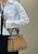 Fendi 8BN244 Peekaboo Mini Apricot Selleria bag with 220 hand-sewn topstitches 8615