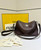 Fendi Lui Medium Dark Brown leather bag 7VA672