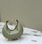 Fendi 7AS089 Nano Fendigraphy Green Leather Charm 80056S