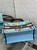 Dior M1296 Souvenir Medium Dior Book Tote Natural Raffia and Multicolor Embroidered M9644