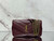 YSL 801437 Loulou small in matelassé lambskin Wine Red