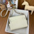 Hermes H084109CK25 Kelly Messager Shoulder Togo 25 bags White Gold