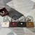 Gucci 838992 Padlock medium top handle bag  black GG leather