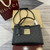 Gucci 838992 Padlock medium top handle bag  black GG leather