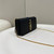 Fendi  8BS076 Fendigraphy Wallet On Chain Black leather wallet
