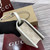 Gucci GG Emblem wallet with leather strap 820688 Biege & White