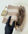 Fendi 8BS017  Baguette Mini Dove Gray denim-effect FF jacquard bag